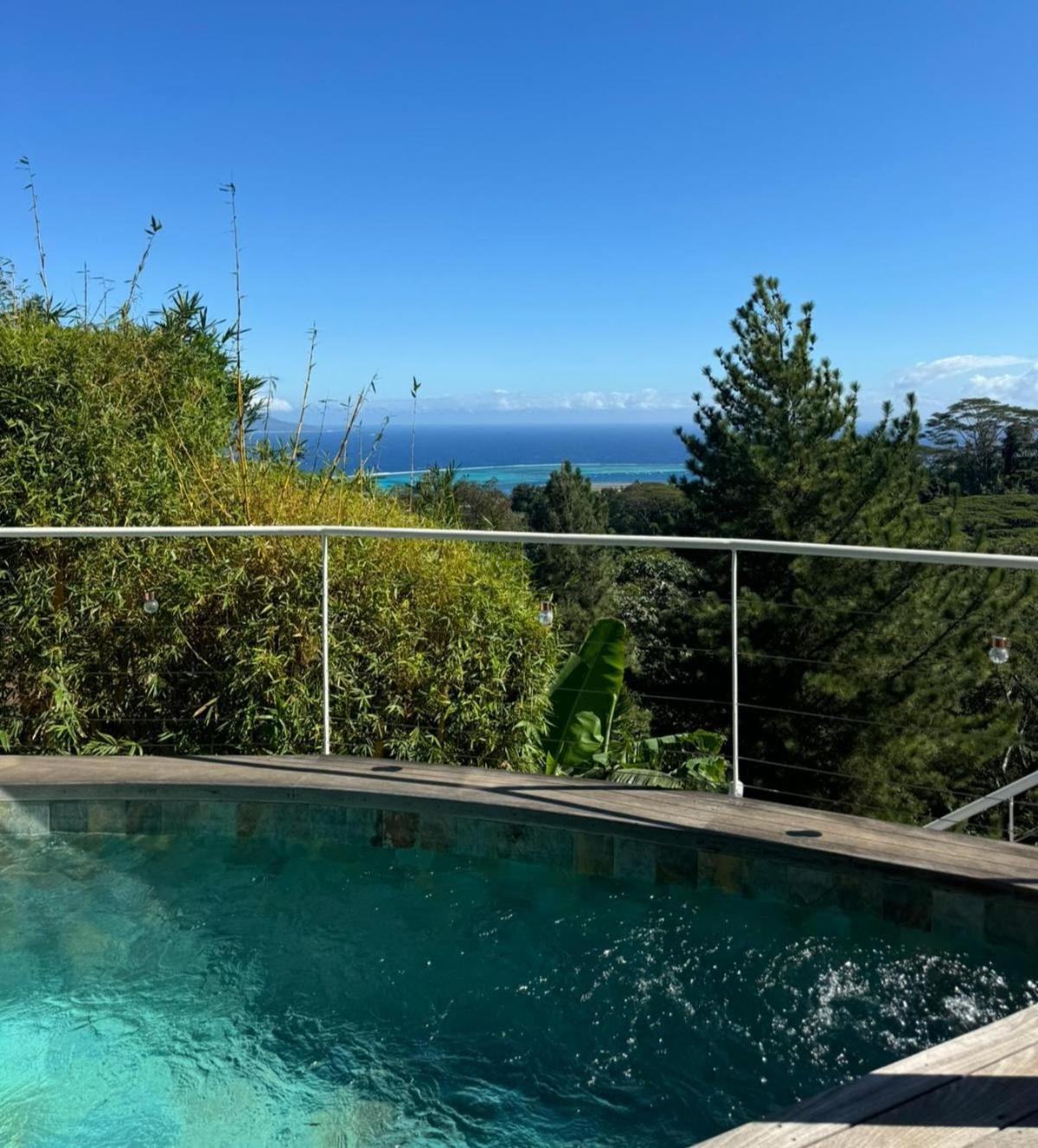 Studio Confort Avec Piscine Et Vue Tahiti Punaauia מראה חיצוני תמונה